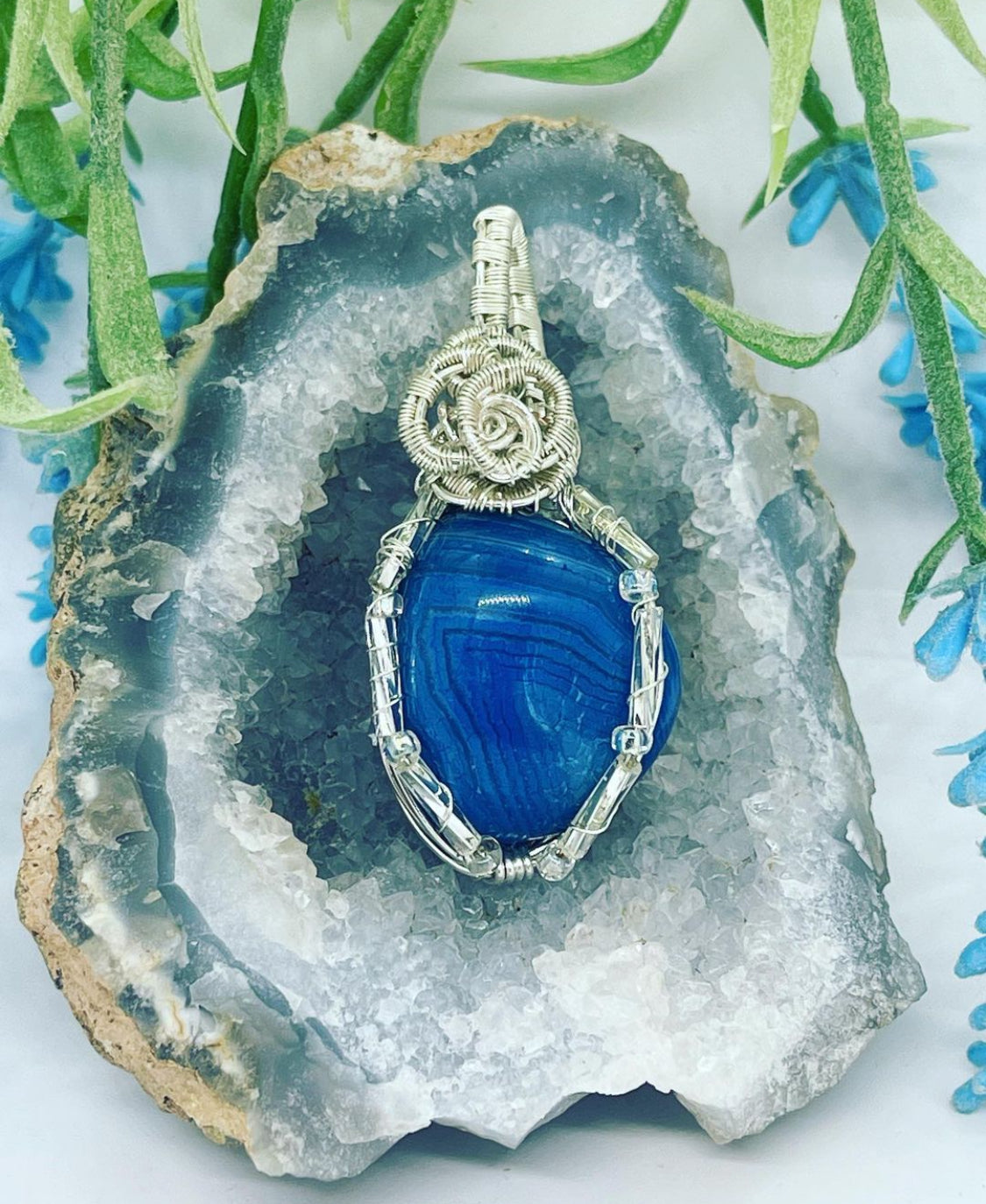Blue Banded Agate